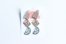 Load image into Gallery viewer, Mixed Drinks Rhinestone Earrings
