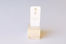 Load image into Gallery viewer, Silver Lock &amp; Key Studs- Stainless Steel

