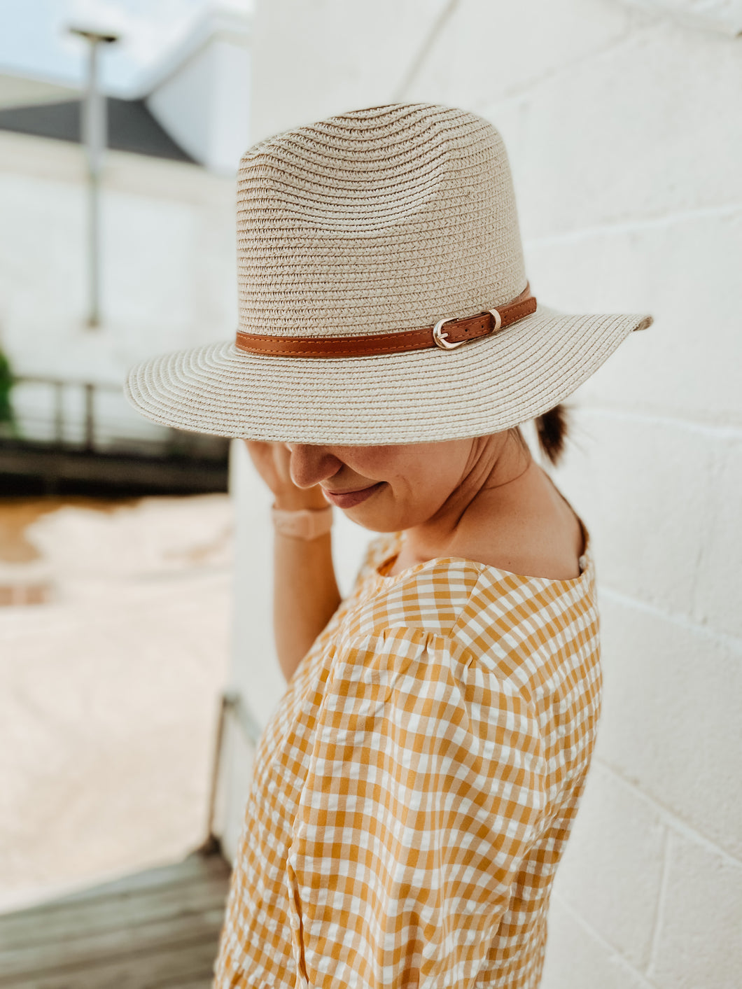 Riviera Banded Straw Hat